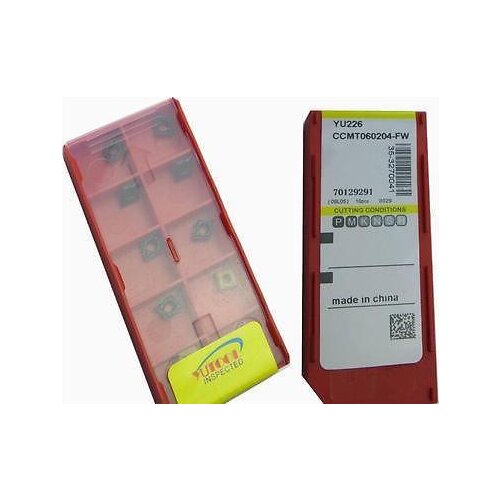 New 50PCS CCMT060204-MD Milling Carbide Insert CNC Milling Insert