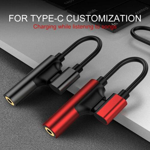 USB Type C To 3.5mm AUX Jack OTG Adapter for Huawei Xiaomi Mi 9 8 Se Oneplus 7 Pro Audio USB C Adapter Cable Headphone