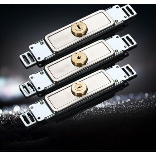 WSHYUFEI Roll gate Anti-theft lock,garage safe locks,copper Cylinder,locked in Inside or outside,install middle or Bottom lock
