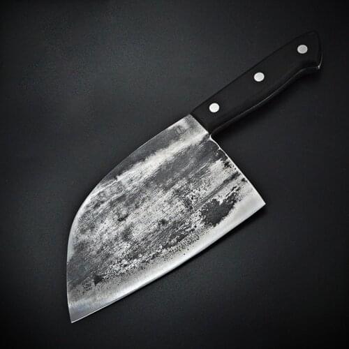 Hand Forged Kitchen Knife Stainless Steel Slicing Knife Chinese Chefs Knife Meat Slicing Knife Kitchen Cooking Tools
