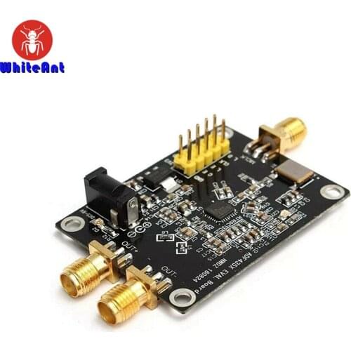 137M-4.4GHz PLL RF Signal Source Frequency Synthesizer ADF4350 Development Board DC002 5V/SMA Female Interface SPI Control Pins