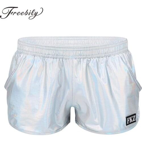 High quality Man panties male underwear boxer men shiny metallic calzoncillo hombre boxer homme underwear men boxershorts men