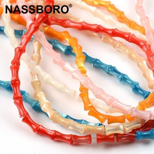 4x7mm Bone Shape Natural Heishi Beads Pear Beads Dyed Shell Beads For Jewelry Making Necklace Bracelets Earrings Diy Handmade