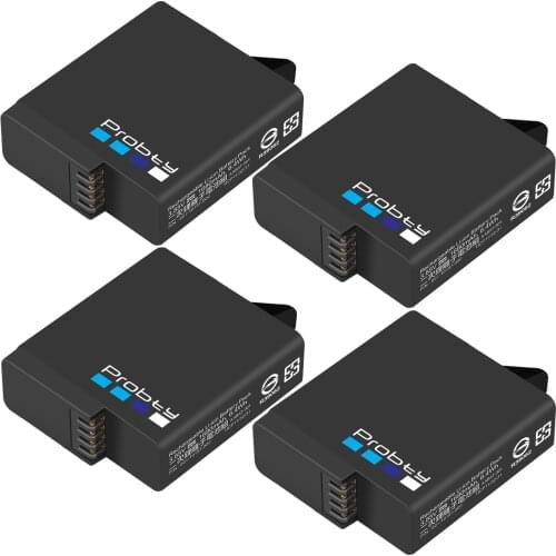 1680mAh AHDBT-501 Battery Pack with USB Charger for GoPro Hero 7 6 5 Black Sports Cam for Go Pro 7 Action Camera Accessory