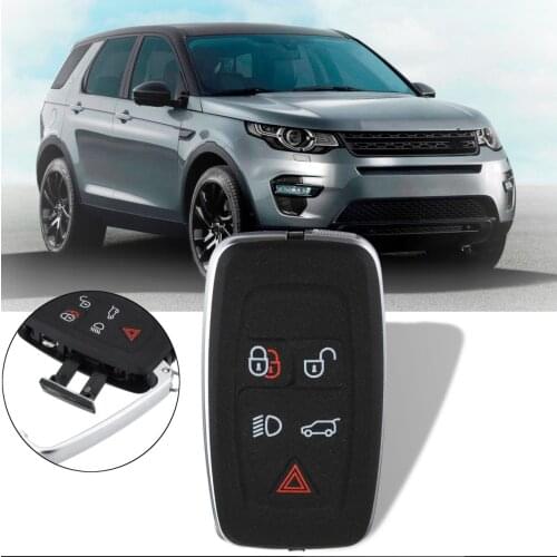For Land Rover Range Rover Sport 2010 2011 2012 1Pcs New 5 Button Lock Unlock Remote Low Beam Car Key Trunk Panic Fob Case Shell