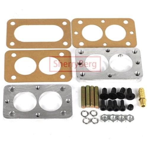 SherryBerg FAJS CARBURETTOR CARBURETOR Carb fit for Adapter FOR Jeep Fits BBD to Weber DGV / DGEV DFEV DGAV 32/36 38X38 DMES