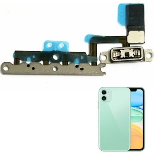 Easy to Install Power-on Volume Cable Fl-ex Cable Replacement for Phone 11 Cell Phones Accessories Metal Mobile Cable