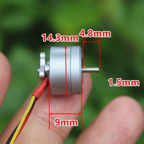 Micro 1104 HM Brushless Motor 1-2S 4300KV Mini RC Quadcopter Drone Brushless Motor for Diy Mini FPV Indoor Traversing Machine