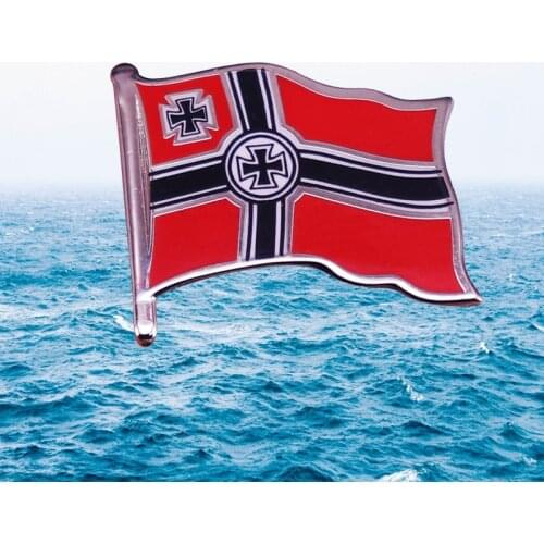 GERMAN WW1 IRON Cross Flag Metal Badge Hard Enamel Pin Brooch