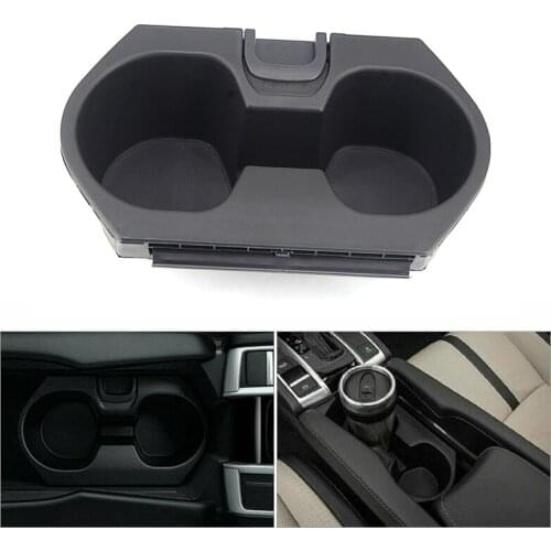 Cup Holder Water Drink Holder Assembly Interior Products Dual Cup for Honda Civic 2015 2016 2017 2018 2019 Automotive Interior