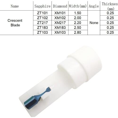 Crescent Blade Blade Ophthalmic blade knife ophthalmic eye instrument