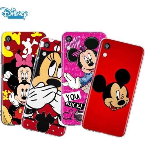 Transparent Cover Red Mickey mouse For Honor 8S 8C 8X MAX 8A 8 7S 7A 7C Play 3E Prime Pro 2020 2019 Phone Case
