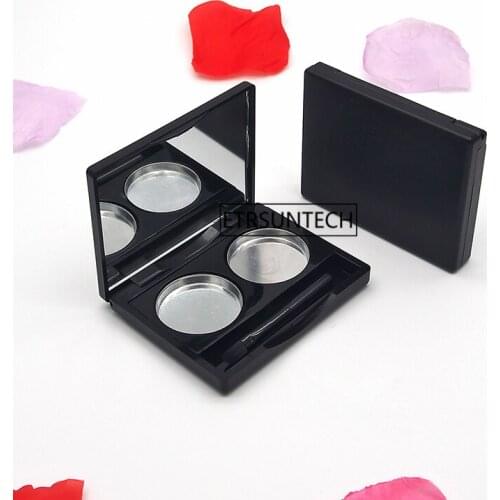 100pcs Empty Make-up Palette DIY Pigment Tray Holder Box Case for Eye Shadow/Blush/Highlight /Eyebrow powder/Loose powder F2379