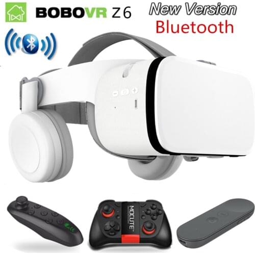 Bobo VR Z6 Casque Helmet 3D VR Glasses Virtual Reality Headset For iPhone Android Smartphone Smart Phone Goggles Lunette Ios
