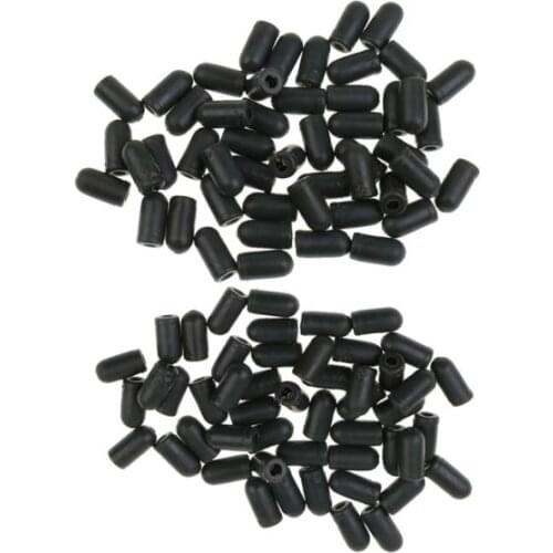 100 Pieces Carp Fishing Chod Buffer Bead Rig Swivel Accessories Lead Clip for Men Women Outdoor Fishing Equipment Tools