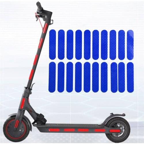 For Xiaomi M365 Reflective Scooter Sticker Reflect Light Stickers Paster Decals Night Safety Warning Sticker