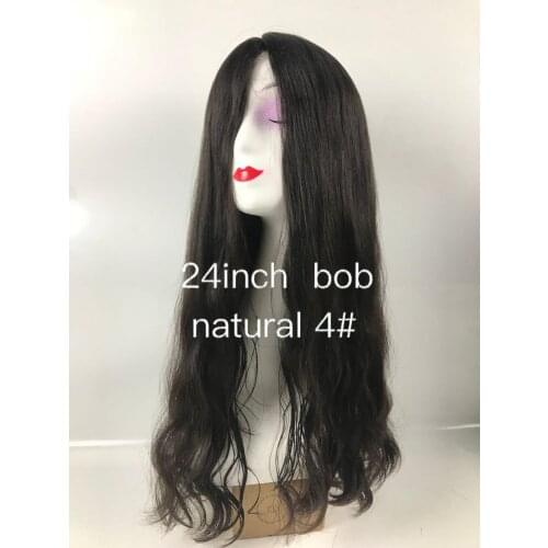 Tsingtaowigs Custom made European virgin hair unprocessed hair BOB 4# jewish wig Best Sheitels wigs free shipping