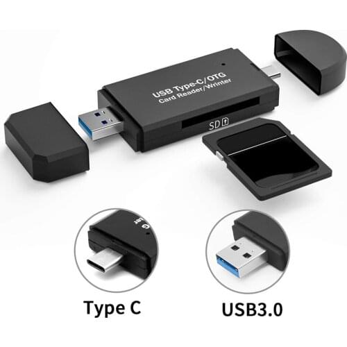 Micro SD Card Reader USB 3.0 2.0 For Adapter Flash Drive Smart Memory Type C