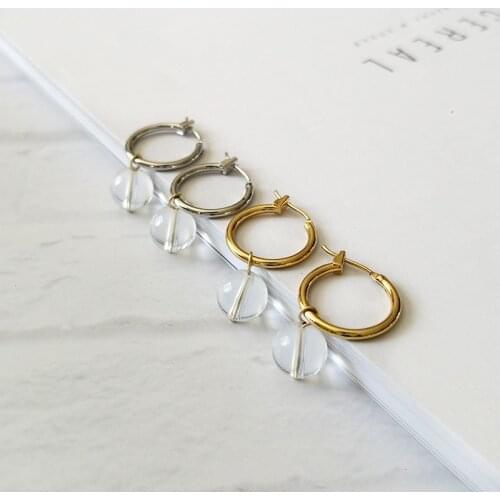 WHICHGOOSE Women's Gold Earrings