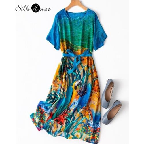 Синие летние платья YANGCANSAOSI China At AliExpress