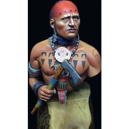 1/10 Unpainted Resin Bust Woodlands warrior