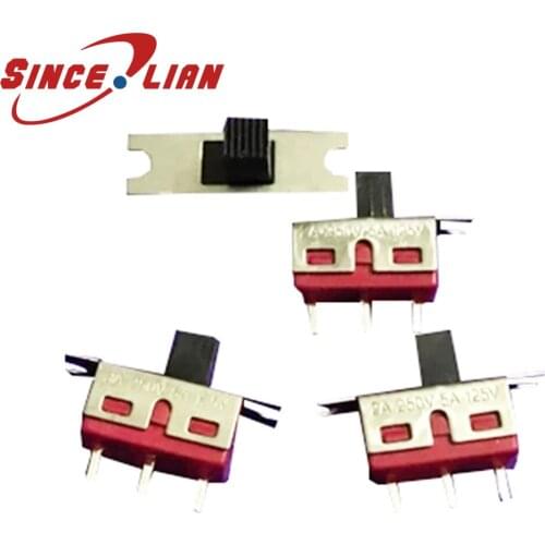 50pcs TS-13 toys 3 feet 2 Kam Ming Lehui water gun refit accessories 5A micro move toggle switch SPDT Mini Slide Switch