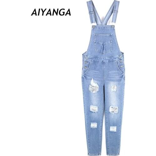 Джинсовые комбинезоны AIYANGA China At AliExpress