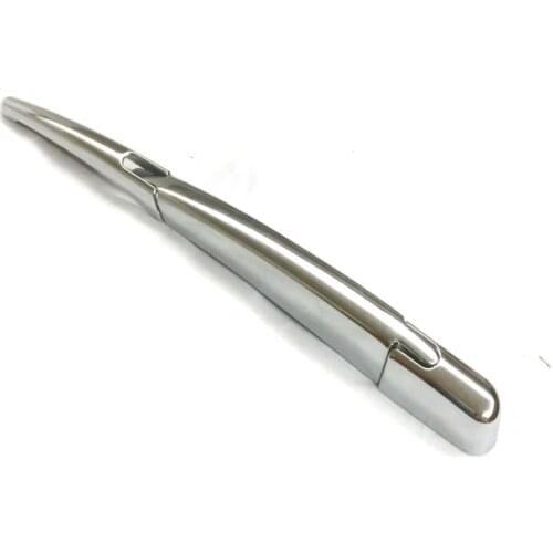 ACCESSORIES FIT FOR NISSAN QASHQAI 2014 2015 2016 CHROME REAR WINDOW WIPER ARM BLADE COVER TRIM OVERLAY NOZZLE BEZEL