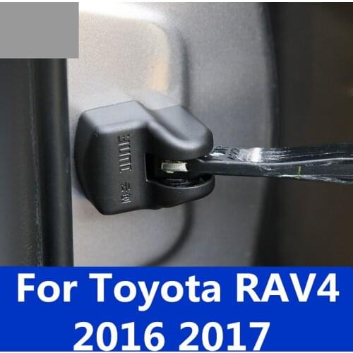 Car Covers Door Stopper Cover Protective Cover Interior decoration Accessories For Toyota RAV4 RAV 4 2016 2017