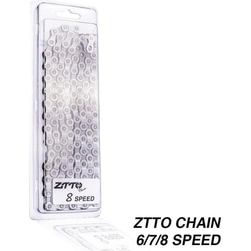 High Quality Steel Bicycle Chain 6/7/8 Speed Chain Links Mountain Bike MTB Road Bicycle Parts