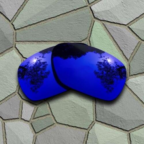 Violet Blue Sunglasses Polarized Replacement Lenses for Oakley Inmate