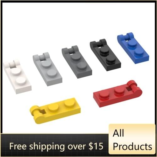10PCS Assembles Particles 60478 1x2 Single Side Chain Brick Building Blocks Parts DIY Assembly Educational Toy For Children Gift