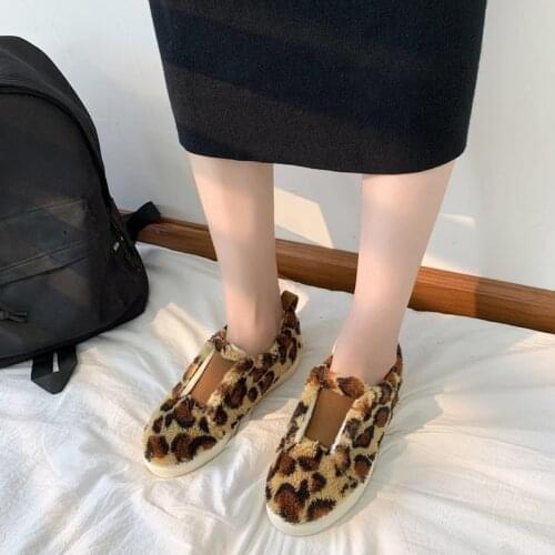 Fashion Womens Lamb Cashmere Sneakers Women Plush Fur Shoes Women Ladies Casual Platform Flats Female Outside Sneakers Femme