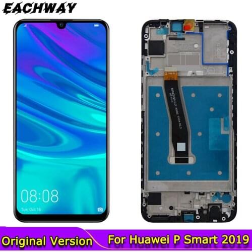 Original Display for Huawei P Smart 2019 LCD Display Digitizer Touch Screen LCD Display POT-LX1 L21 LX3 Repairment P Smart 2019