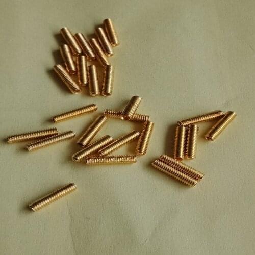 Gold-plated electric guitar bass strings string saddle height adjustment hexagonal machine m screws M2.5*6 8 10