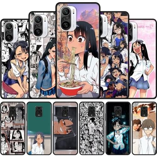 Nagatoro San Anime Aesthetic Silicone Phone Case For Xiaomi Redmi Note 9S 9 4G 8 Pro 7 8T 10 9S 7A K40 8A 6A 9T 6 Soft Cover Bag