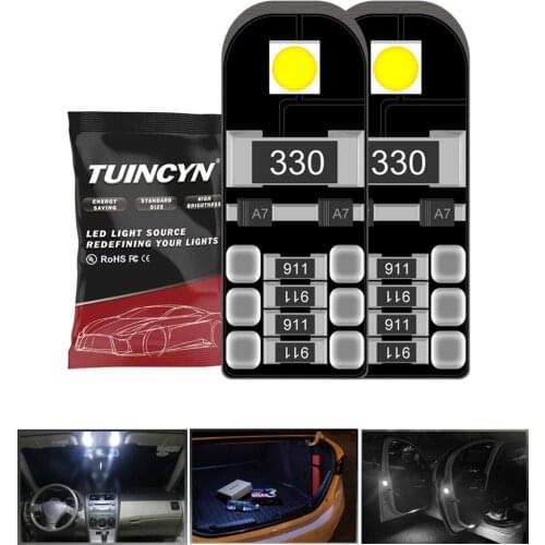 TUINCYN LED Bulbs W5W (W2.1x9.5d)