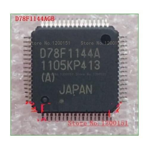 UPD78F1144AGB D78F1144A QFP64