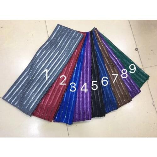 Stock 5yards/bag 3color xx214# good quality sequin tulle mesh lace fabric for bridal wedding dress/sawing Free shipping