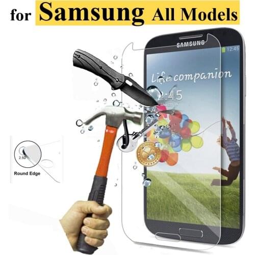 Tempered Glass For Samsung Galaxy S2 S3 S4 S5 S6 mini G355h note 2 3 4 5 Screen Protector Film Case for Samsung galaxy glas sklo