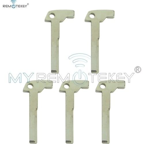 Remtekey 5pcs For Mercedes Benz small spare insert key blade 2001-2011 uncut emergency key blade