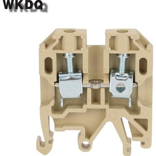 10pcs SAK 4EN Equivalent to WEIDMULLER Feed Through Screw Connection Din Rail Terminal Block Connector