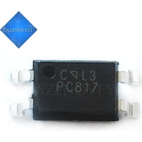 100pcs/lot SMD optocoupler EL817C (PC817) EL817S-C SOP-4 In Stock