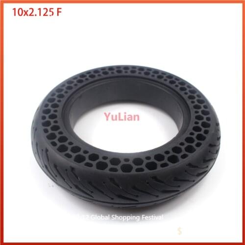 10x2.125 Solid Tyre 10*2.125F Honeycomb Puncture Proof Wheel Tire for Smart Electric Balancing Scooter