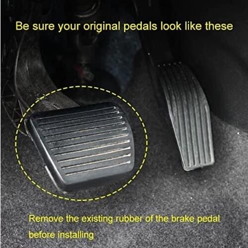 Gas Brake Pedal Cover Accessories For Jeep Renegade Compass Fiat 500X