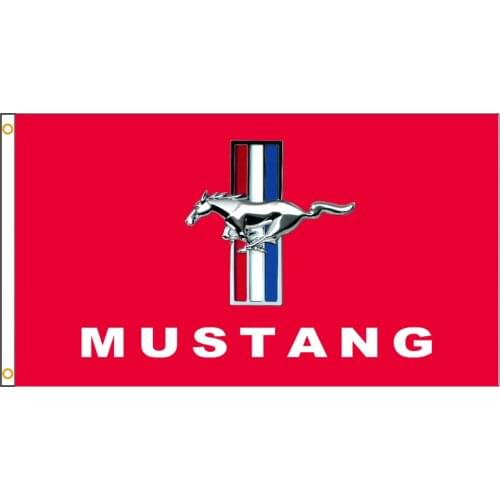 3x5ft Ford Mustang Car Flag