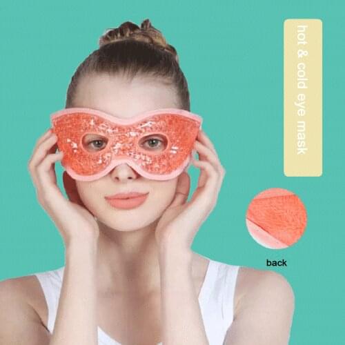 Cooling Ice Eye Mask Cold Pack mask for Hot Cold Therapy Soothing Relieve Eye Fatigue Beauty Reusable Gel Eye Mask Sleeping Mask