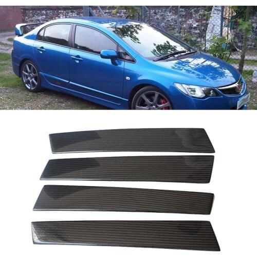 For Honda FD2 carbon fiber modified body B-column Type-R carbon fiber FD2 exterior decoration