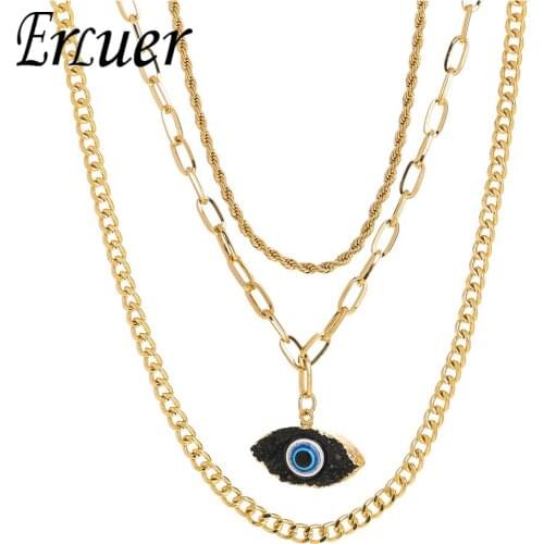 Золотые чокеры ERLUER China At AliExpress