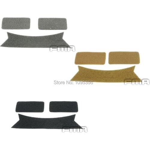 FMA BJ Type Helmet Magic Stick Black /DE/FG Helmet Accessories Magic Stickers Free Shipping